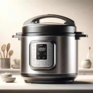 Sleek 10-quart power pressure cooker for efficient, versatile kitchen use.